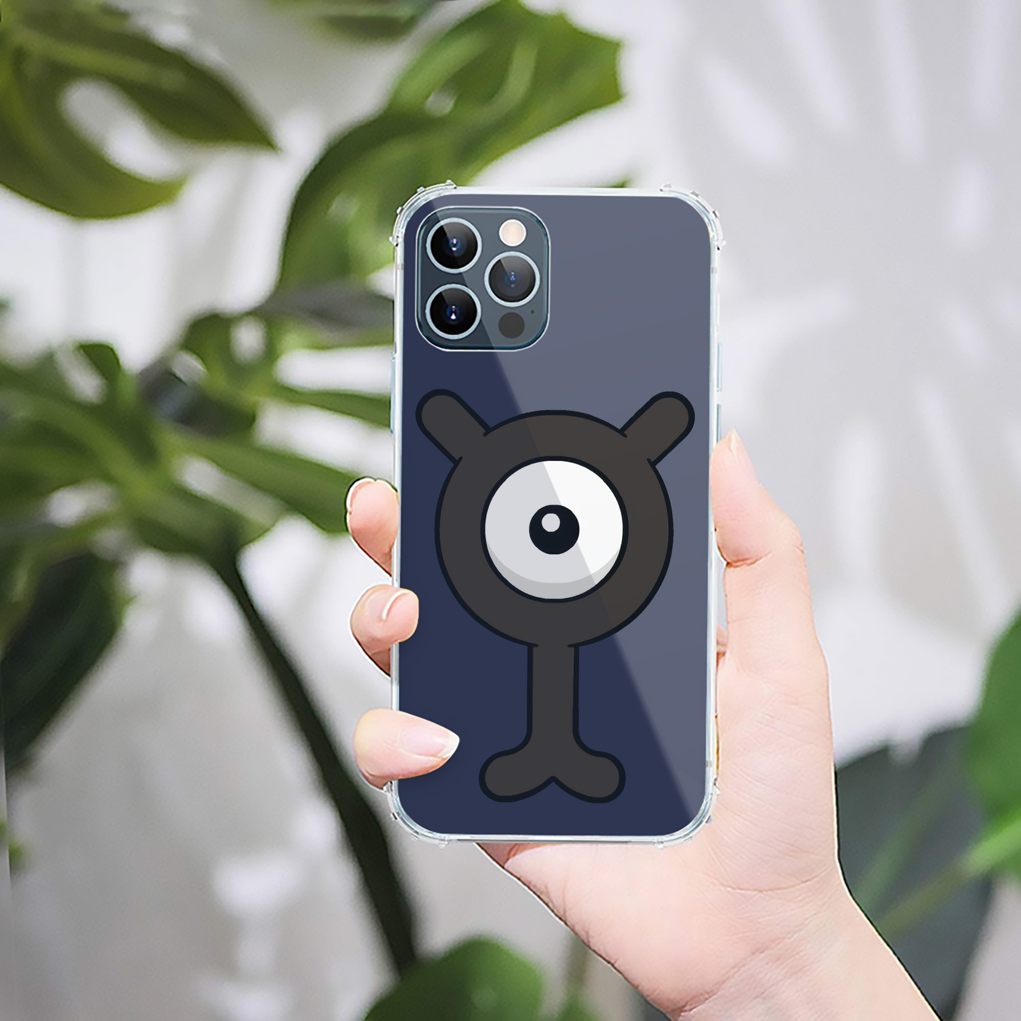 （画像用） ポケットモンスター Pokémon 【iPhone 12シリーズ対応】透明スマホケース（クリアソフトケース）